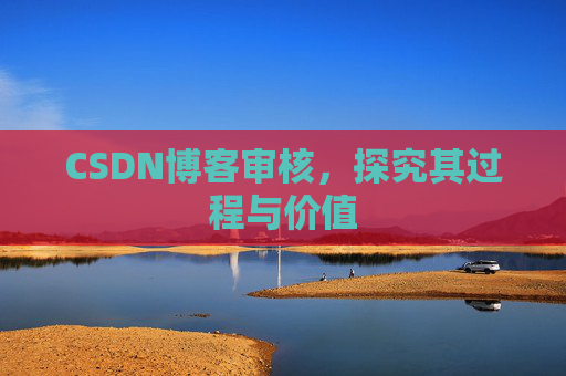 CSDN博客审核,探究其过程与价值